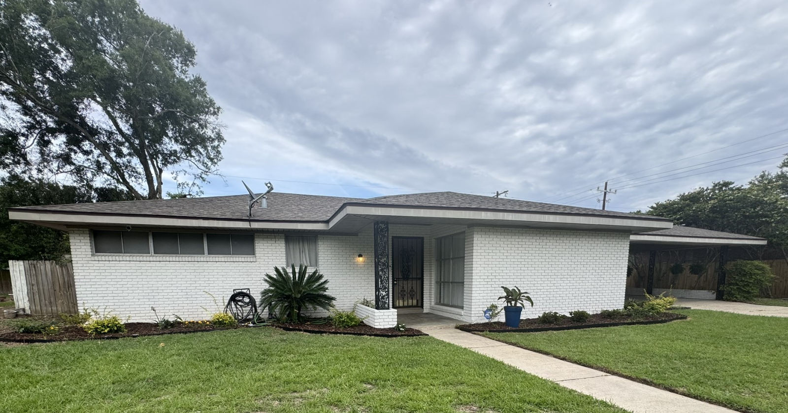 Exterior — Carport Side