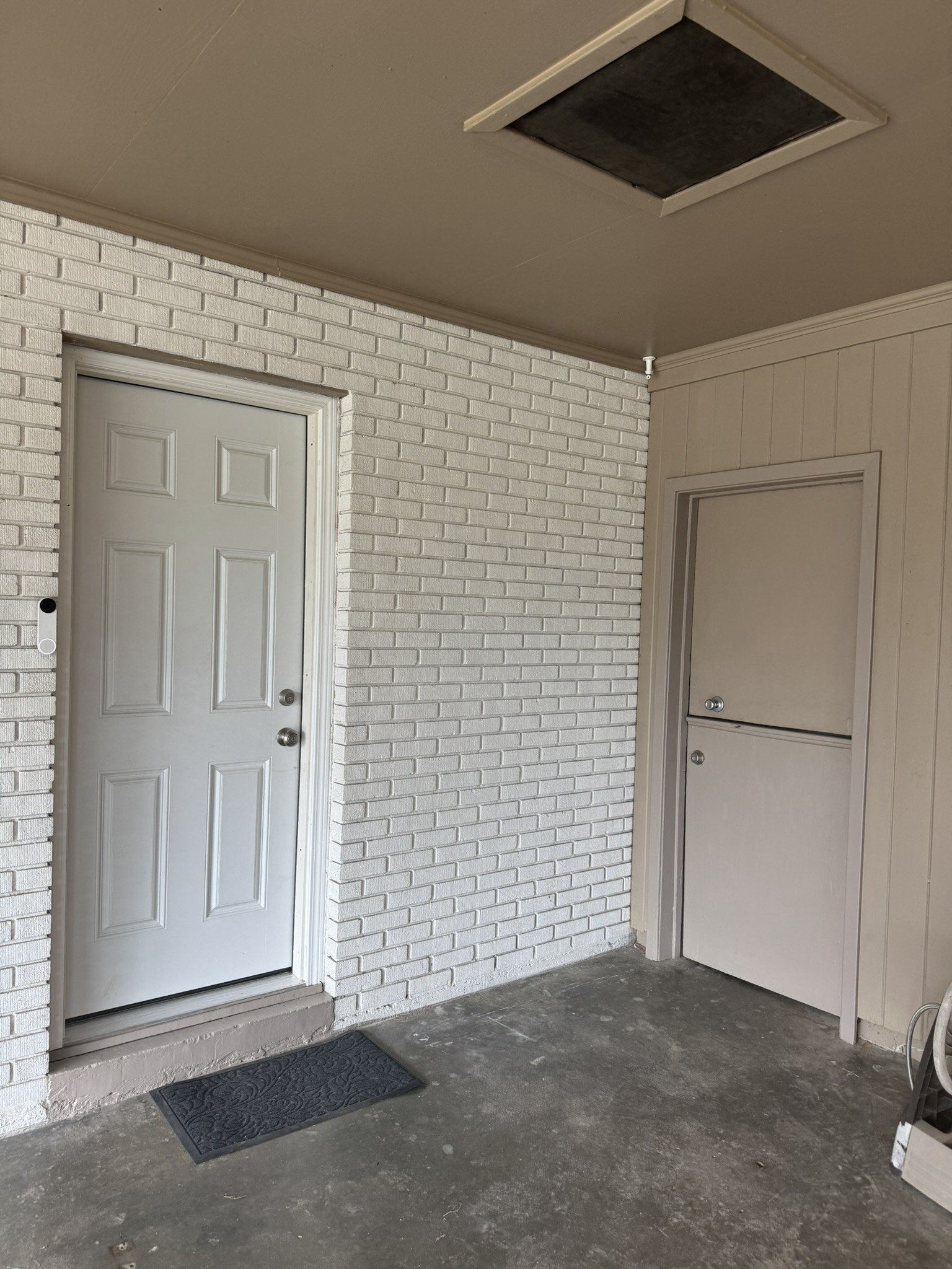 Carport — Entrance to Kitchen & Screened Patio